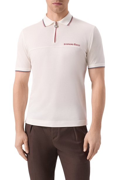 Поло из шелка и льна STEFANO RICCI, арт. K919053P31/T25102, фото 3