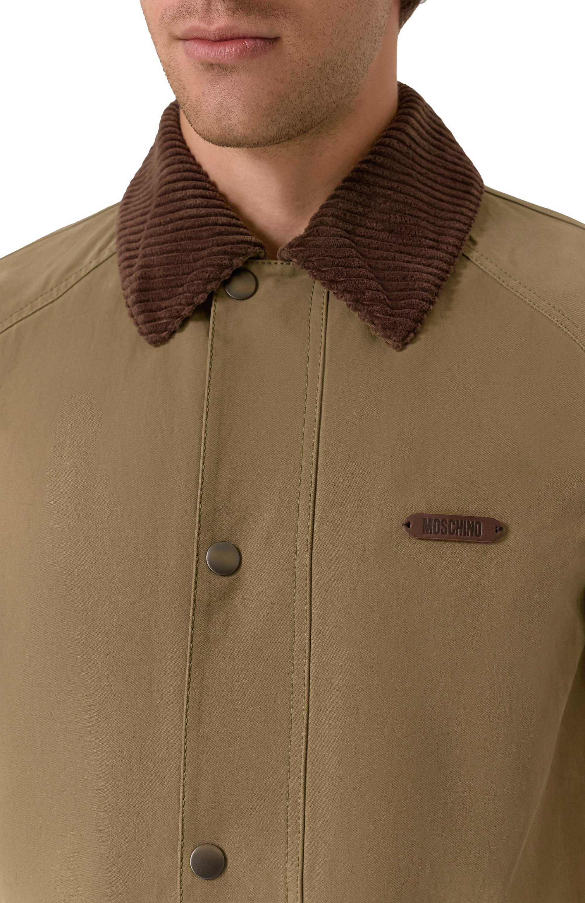 Хлопковая куртка MOSCHINO, арт. A0620/5218, фото 5