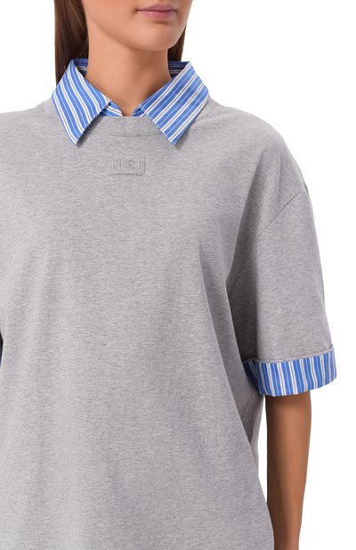 Хлопковая футболка N21, арт. F061/4157, фото 5