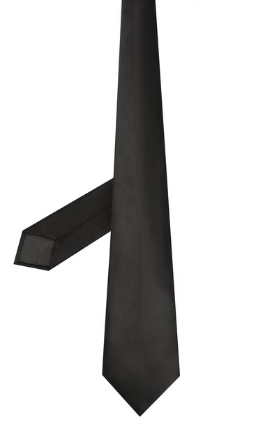 Шелковый галстук LANVIN черного цвета по цене 9440 руб., арт. 3125/TIE, фото 2 Шелковый галстук LANVIN, арт. 3125/TIE, фото 2