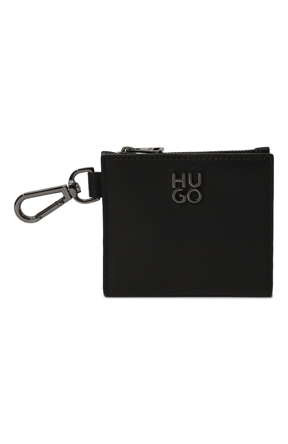 Комплект из портмоне и брелока HUGO черного цвета по цене 13700 руб., арт. 50517006, фото 2 Комплект из портмоне и брелока HUGO, арт. 50517006, фото 2