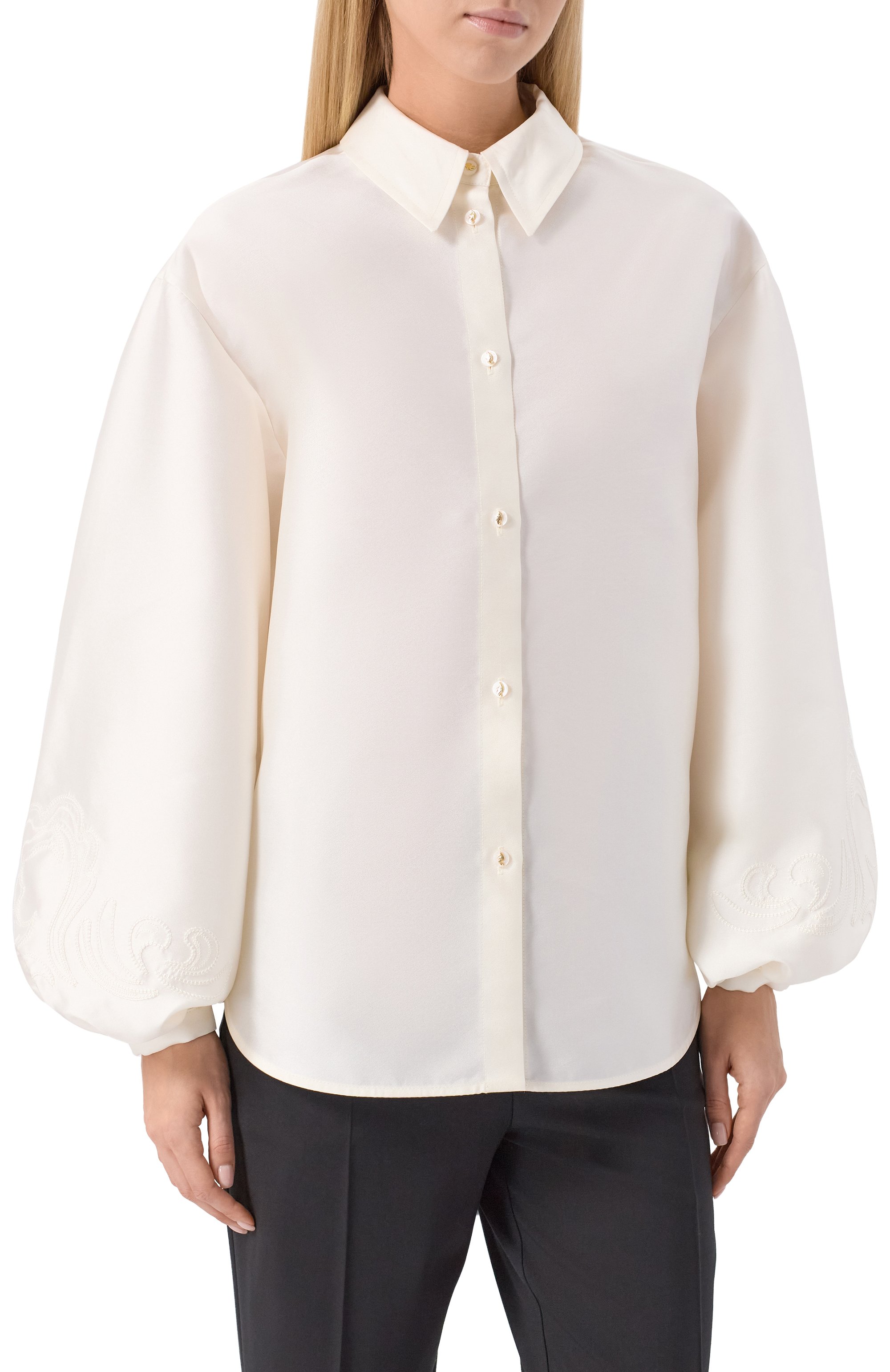 Блузка ХОХЛОМА Х АЛЕНА АХМАДУЛЛИНА, арт. WTB2242, фото 3