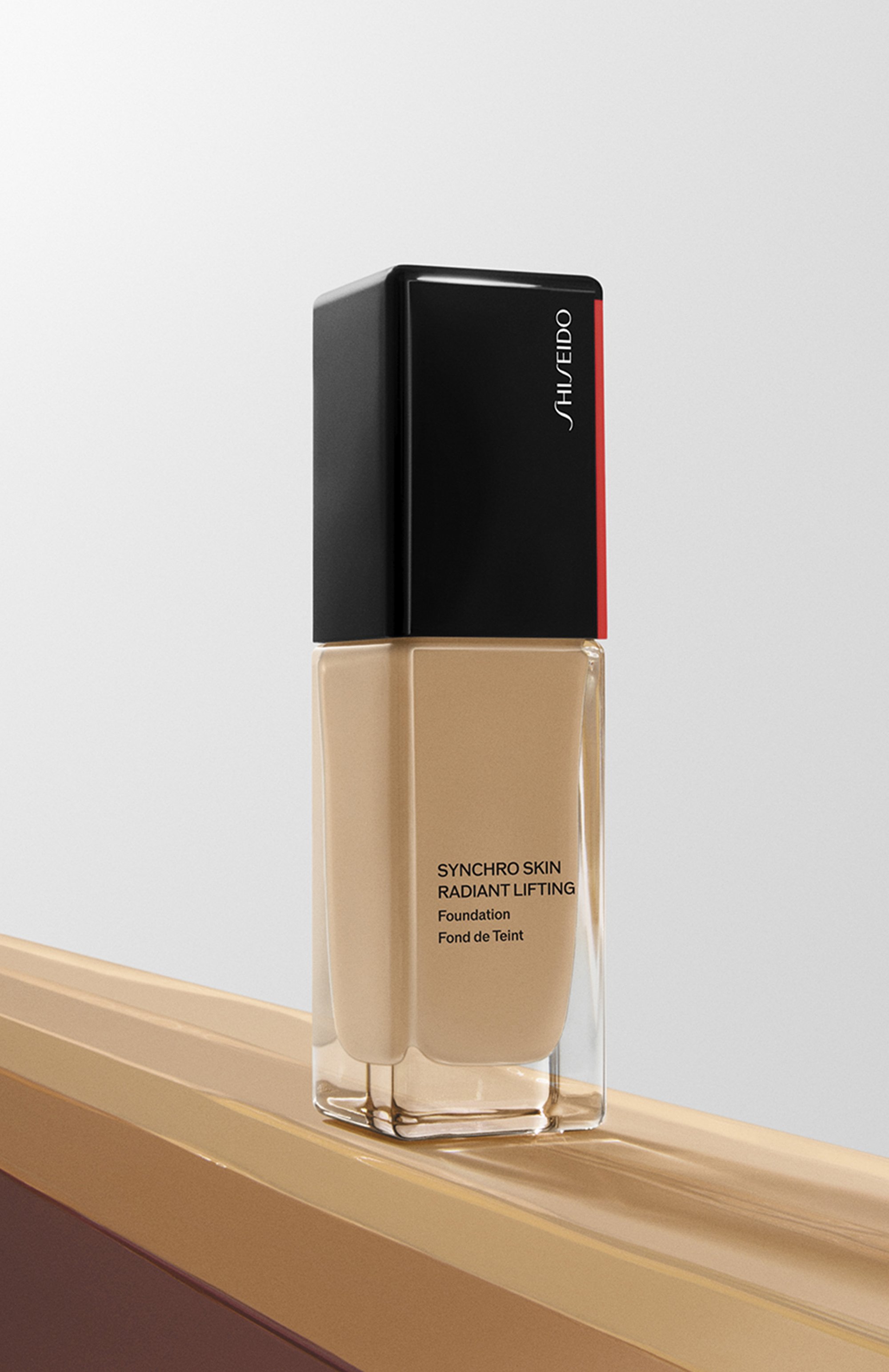 Тональное средство с эффектом сияния и лифтинга synchro skin spf 30, оттенок 260 cashmere (30ml) SHISEIDO, арт. 21688SH, фото 4