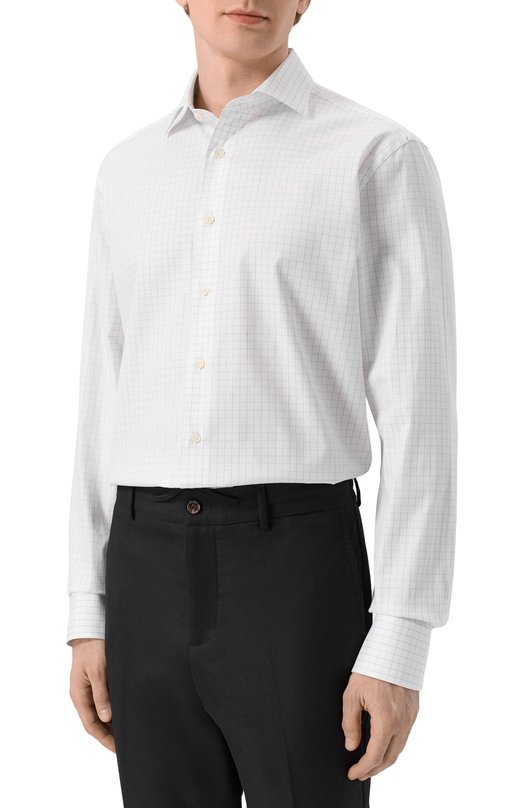 Хлопковая сорочка Canali CCL7098/GD03622 Голубой  CCL7098/GD03622 Фото 3