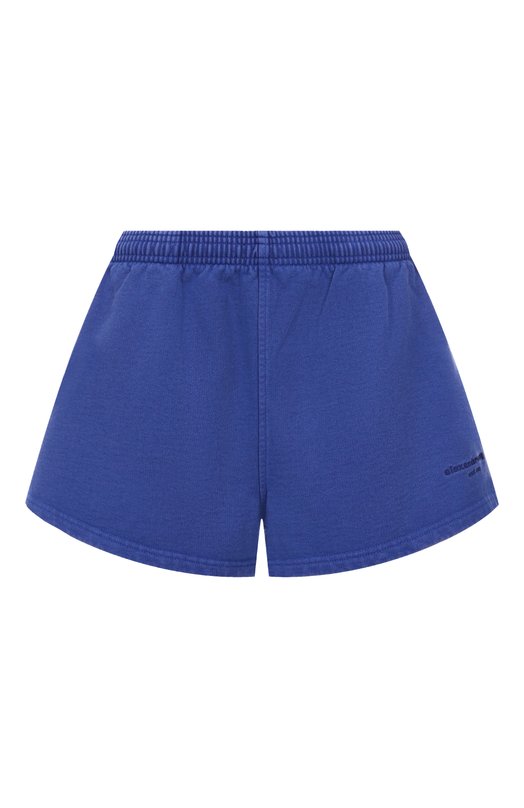 Хлопковые шорты Alexander Wang 1CC3254889 Синий 1CC3254889
