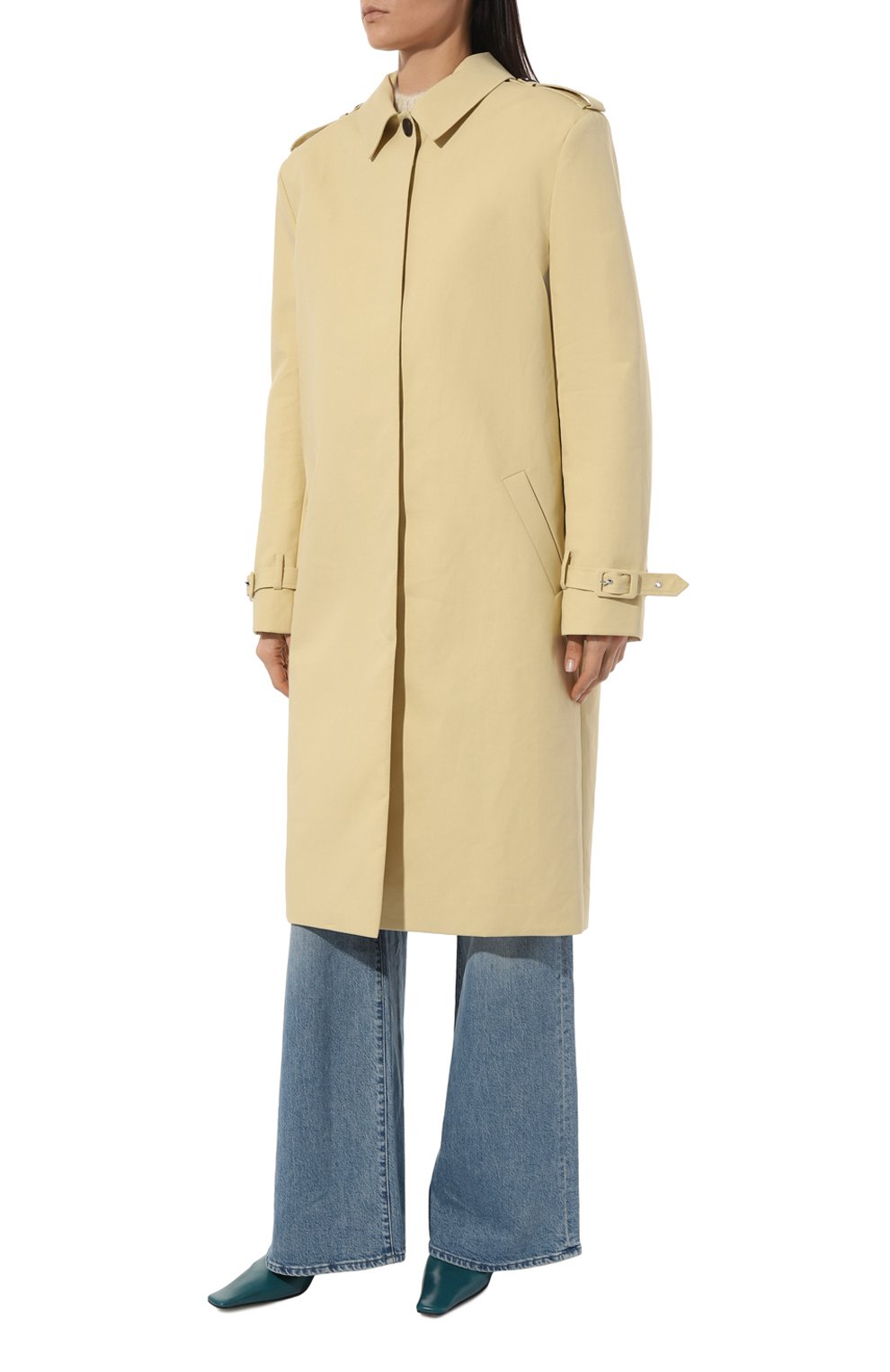 Хлопковый тренч LESYANEBO, арт. FW23/H-852/AMT, фото 3