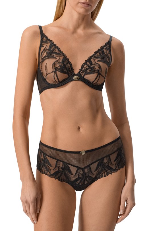 Трусы-бразилиана Aubade 6B70 Чёрный  6B70 Фото 2