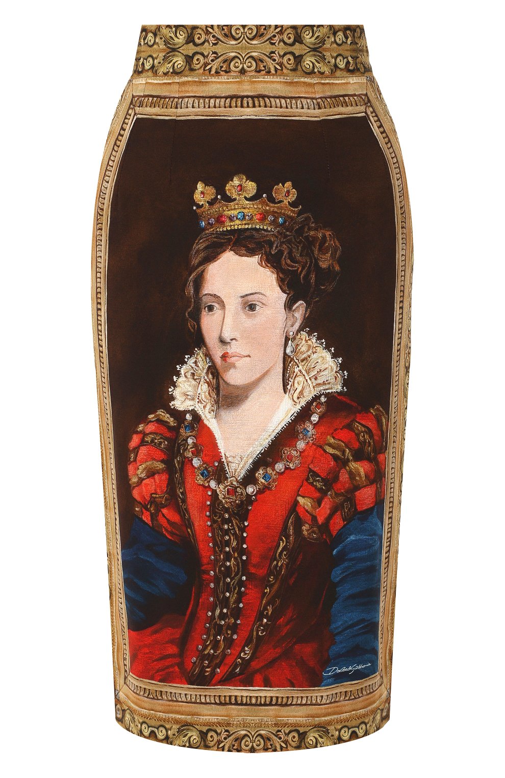 Юбка с принтом DOLCE & GABBANA, арт. F4BL4T/GD024, фото 1