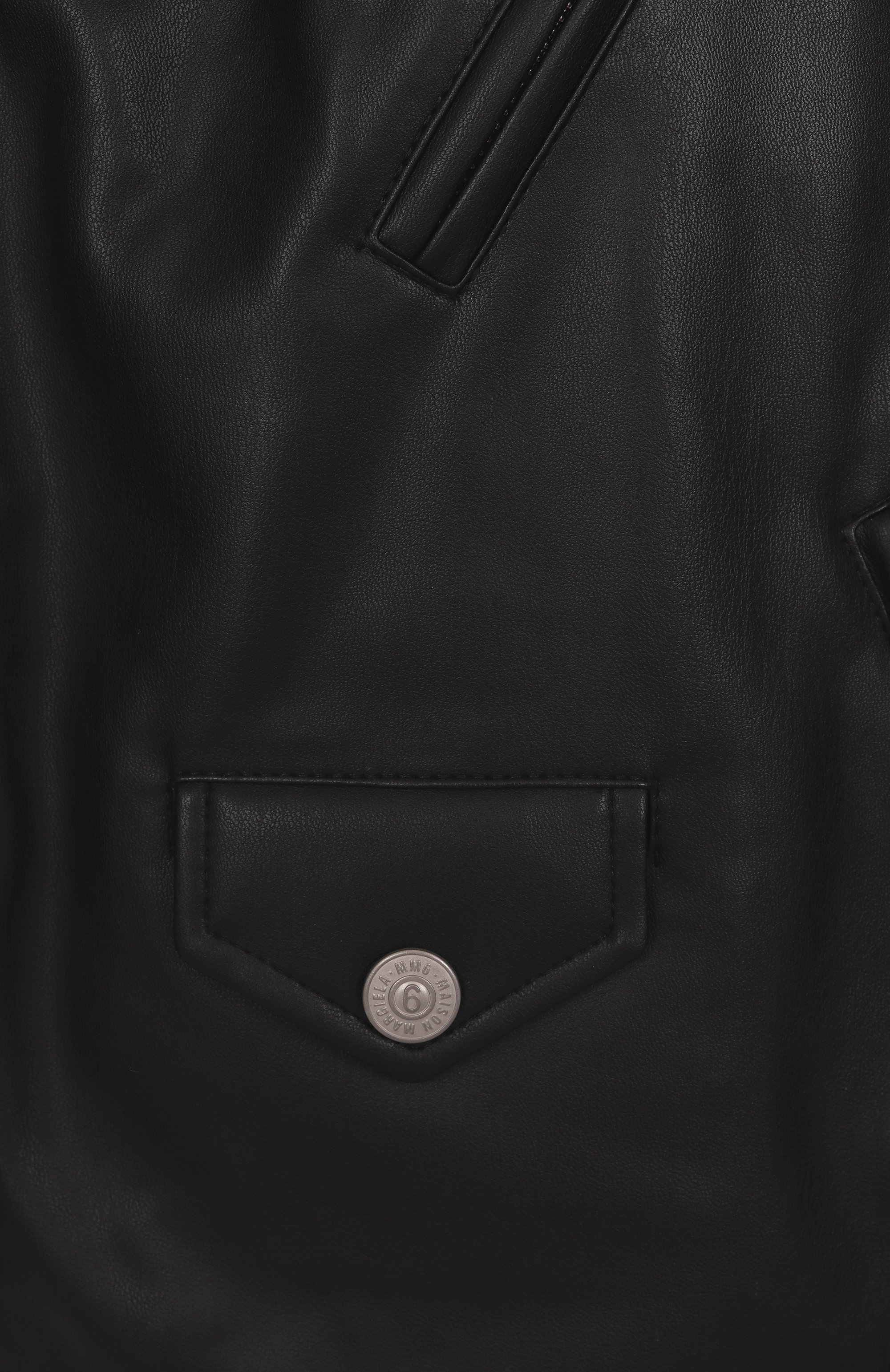 Куртка из экокожи MM6, арт. M60835/MM01Y, фото 3