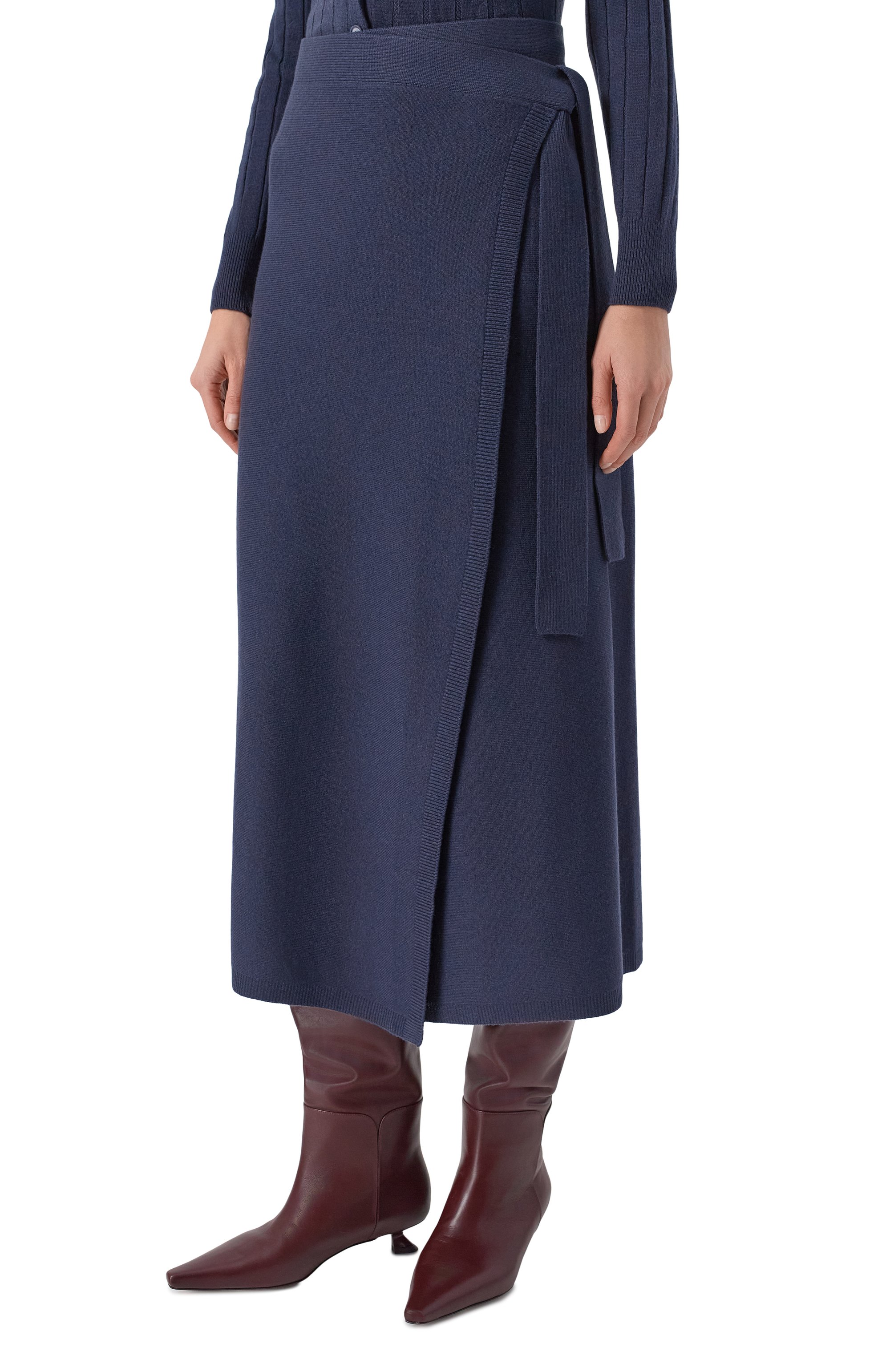 Юбка из шерсти и вискозы GRAN SASSO, арт. 57244/12848, фото 3