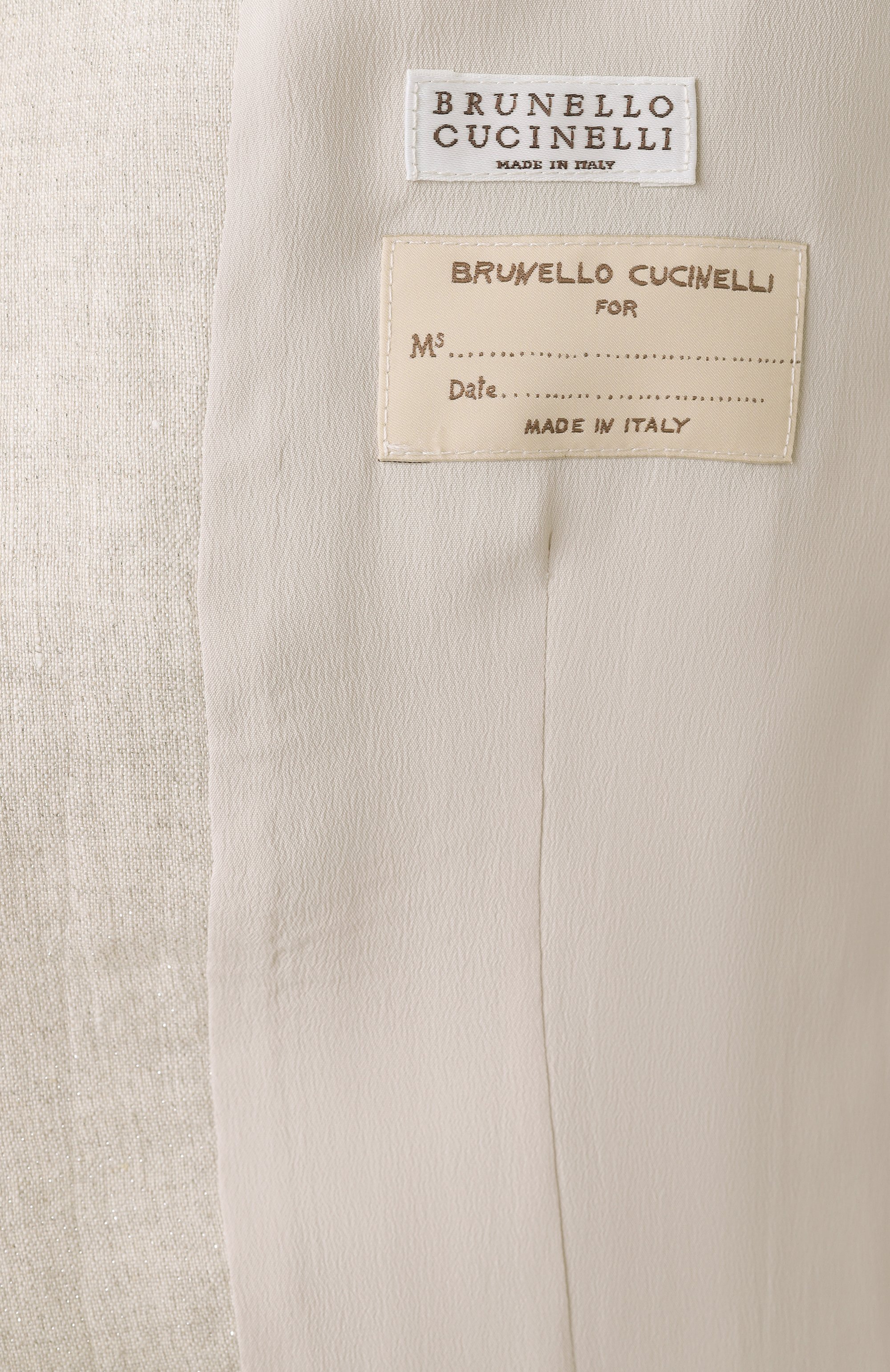 Льняной жакет BRUNELLO CUCINELLI, арт. MH5477221, фото 7