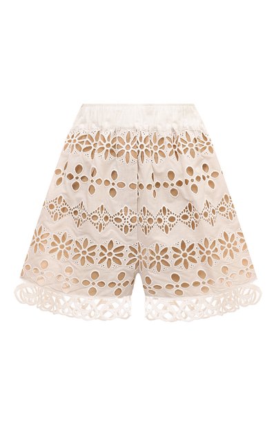 Женские шорты из хлопка и шелка ELIE SAAB, арт. P0019N