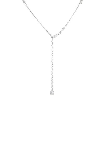 Колье ariana grande x swarovski SWAROVSKI серебряного цвета по цене 69300 руб., арт. 5737424, фото 4 Колье ariana grande x swarovski SWAROVSKI, арт. 5737424, фото 4