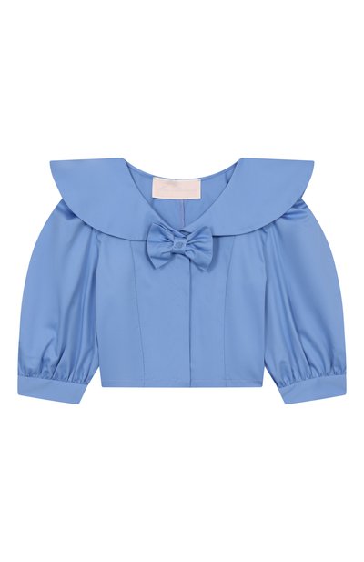 Хлопковая блузка BLUMARINE, арт. BFCA005.0.RA009/14A-16A