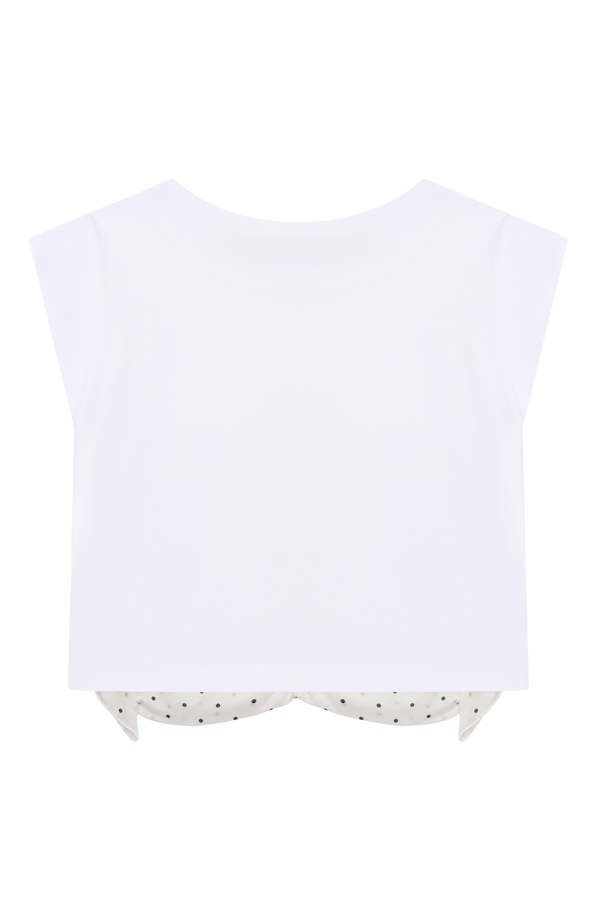 Хлопковый топ MONNALISA, арт. 11G302, фото 2