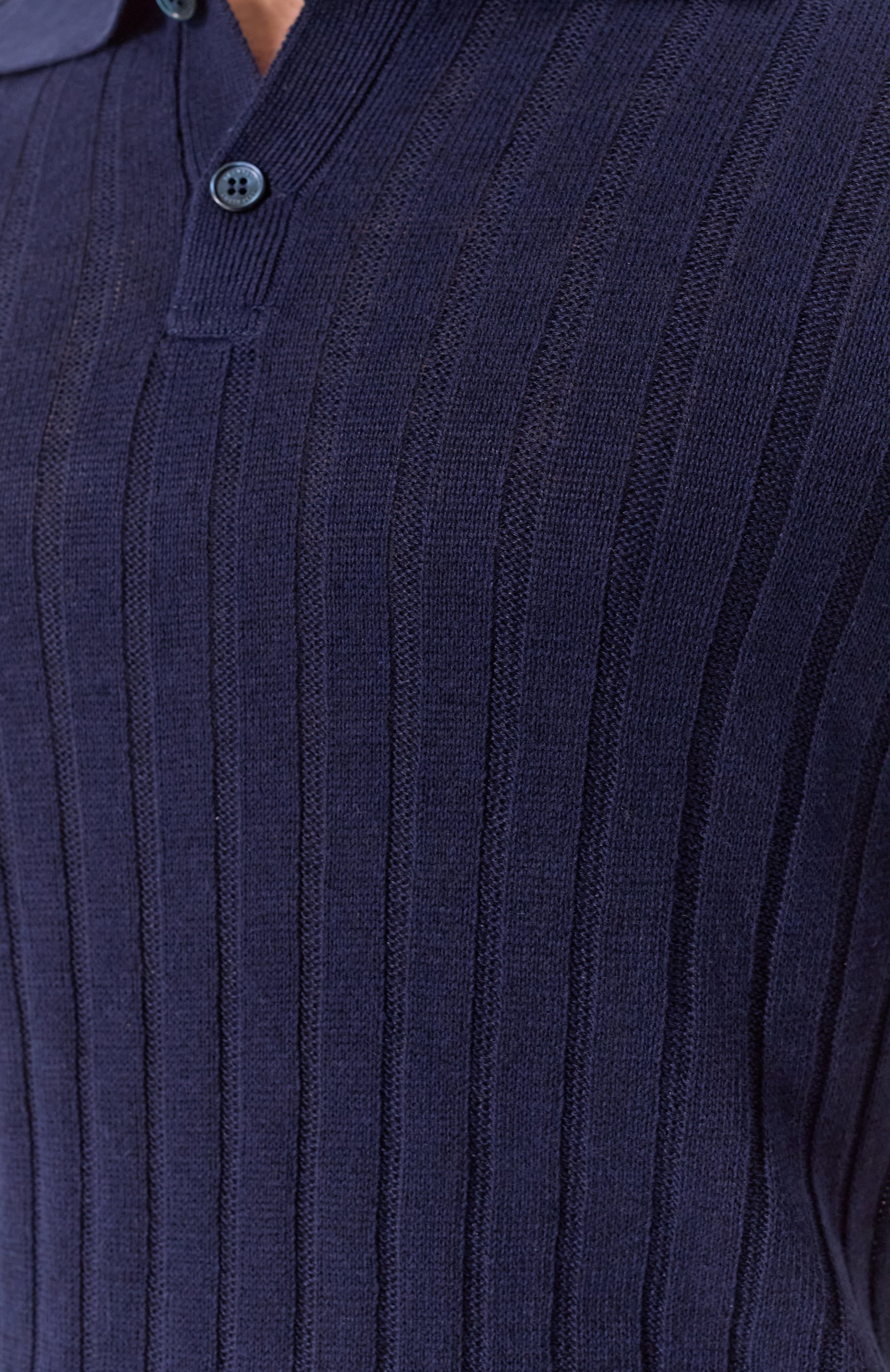 Поло изо льна и хлопка BRUNELLO CUCINELLI, арт. M2L707605, фото 5