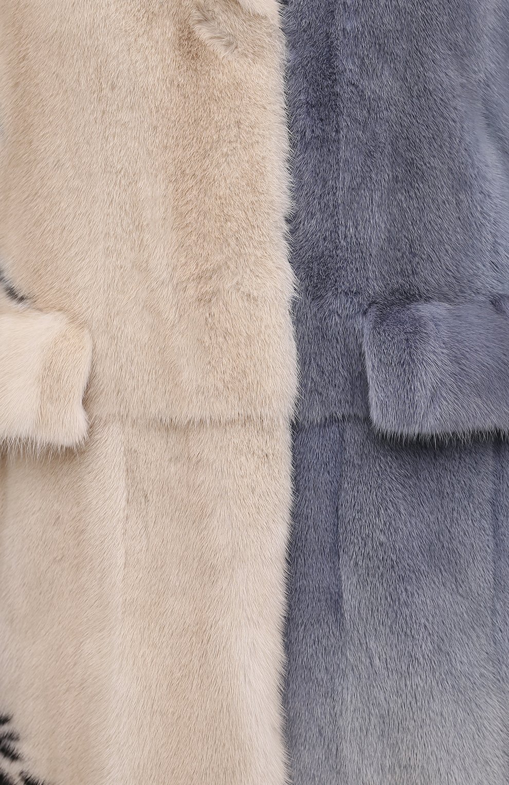 Шуба VALENTINO голубого цвета по цене 6135000 руб., арт. LF3FA085/1CF, фото 5 Шуба VALENTINO, арт. LF3FA085/1CF, фото 5
