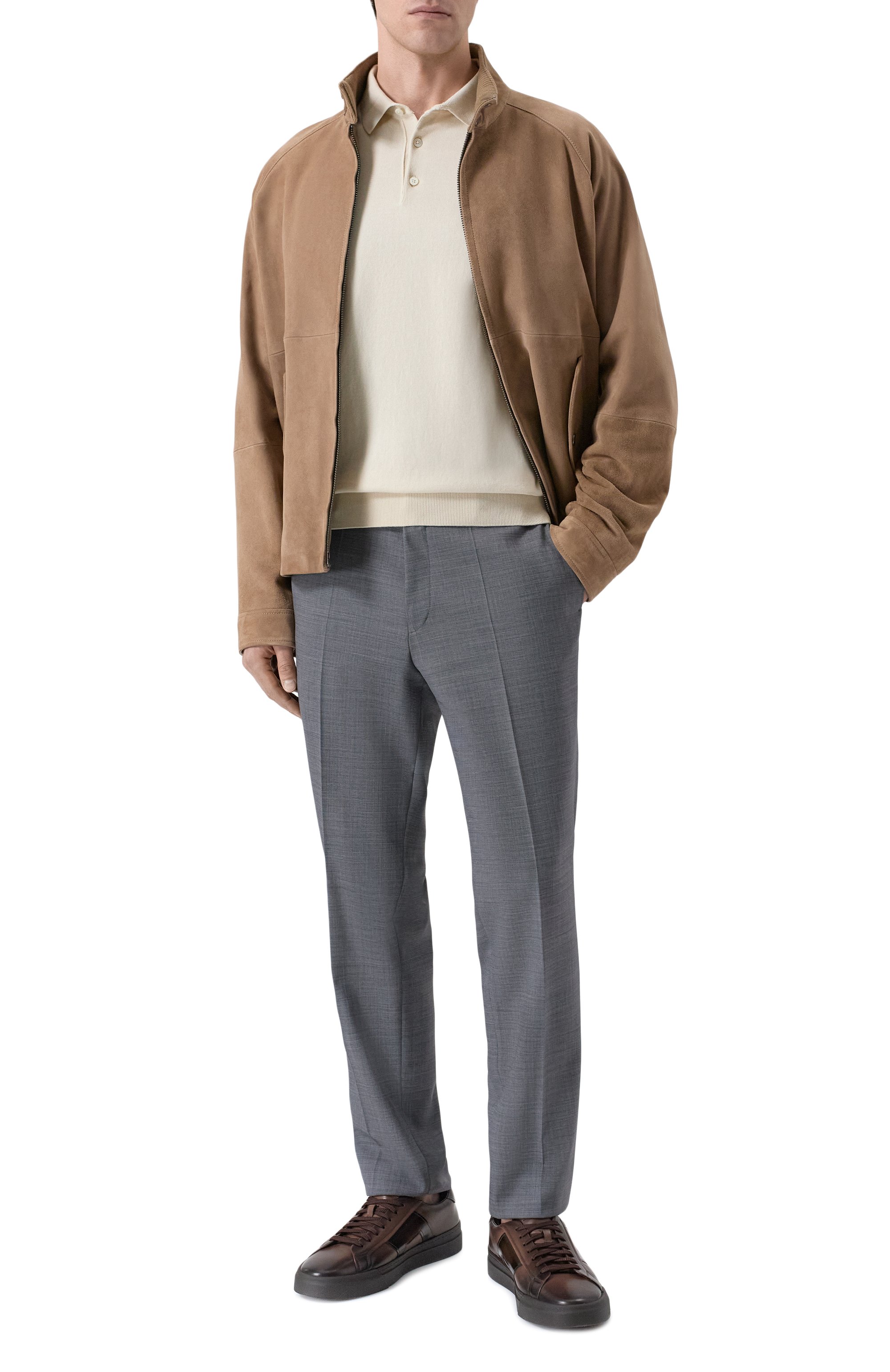 Хлопковое поло BOSS, арт. 50506025, фото 2