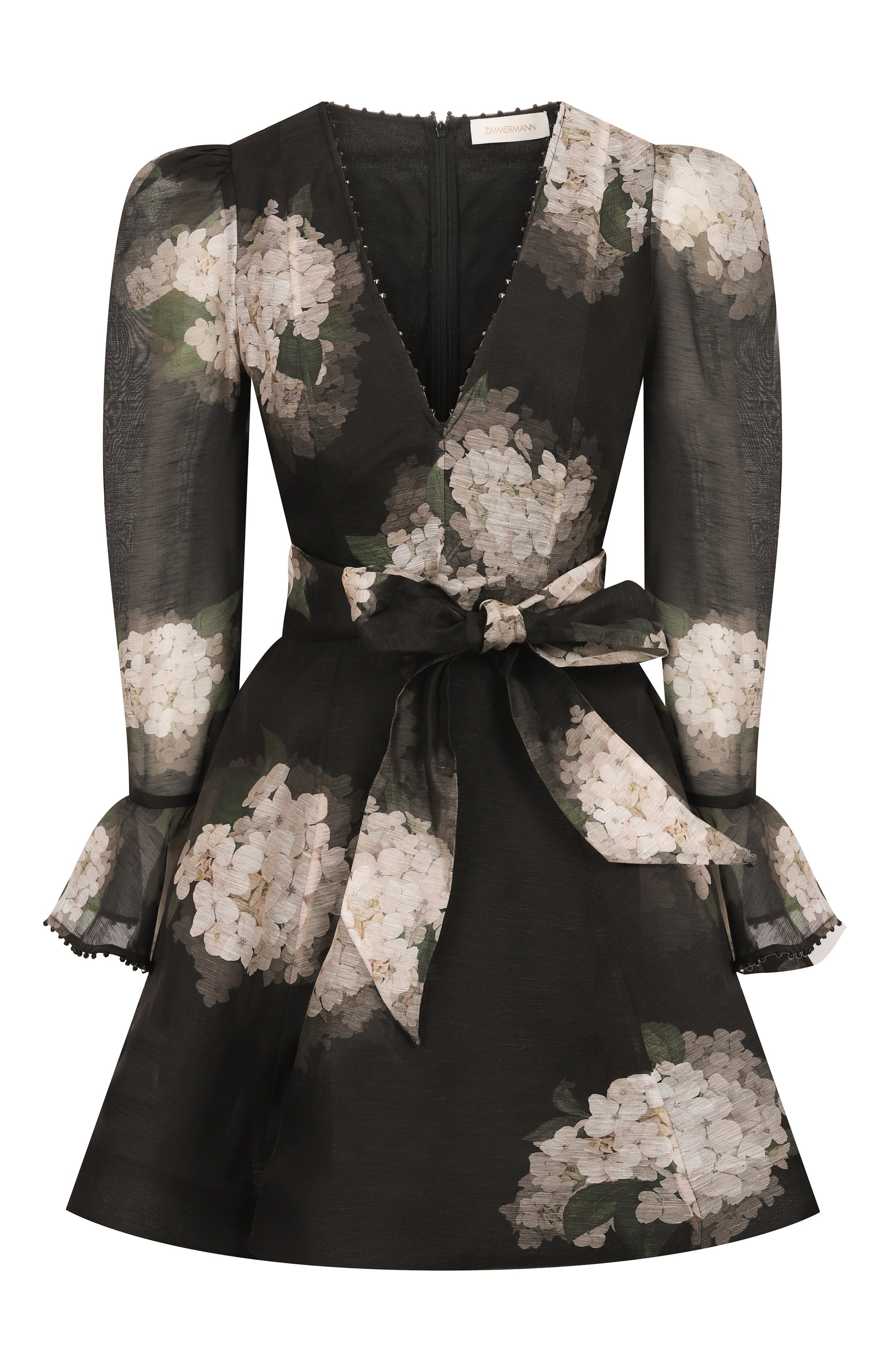 Платье изо льна и шелка ZIMMERMANN, арт. 4693DS253, фото 1