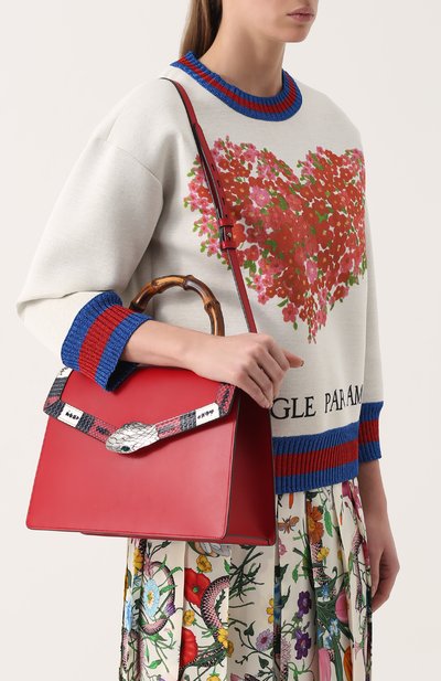 Сумка lilith GUCCI красного цвета по цене 270500 руб., арт. 453750/CVLRN, фото 5 Сумка lilith GUCCI, арт. 453750/CVLRN, фото 5