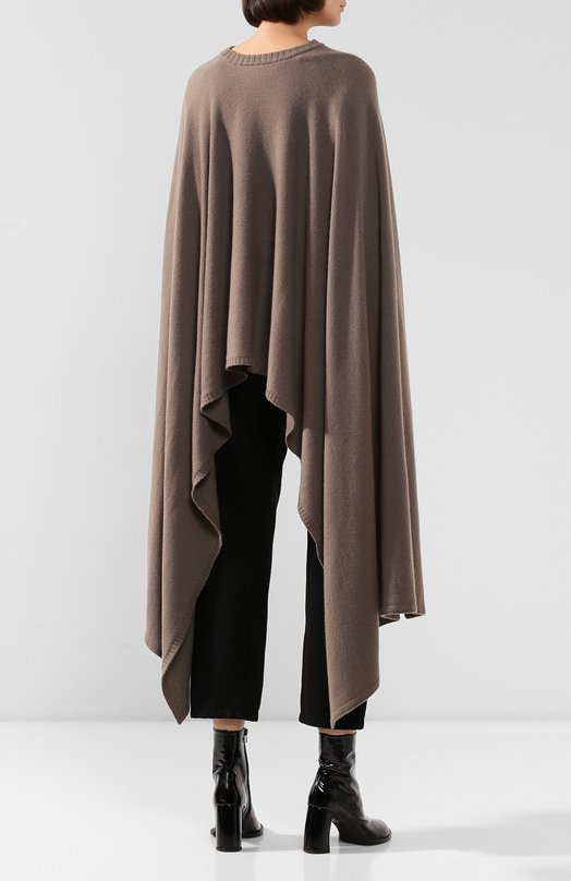 Кашемировый пуловер Deveaux New York Коричневый, фото 4