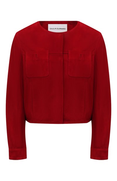 Женский замшевый жакет GIULIA GURMAN, арт. GZJR362