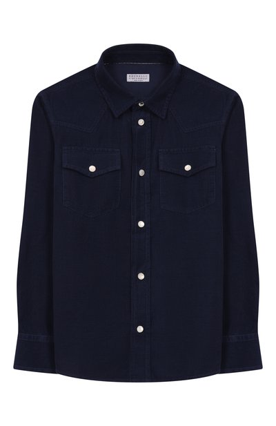 Вельветовая рубашка BRUNELLO CUCINELLI, арт. BL688C360B