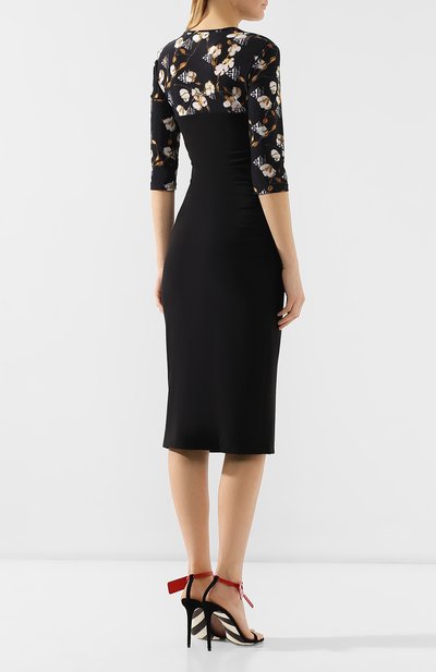 Платье из вискозы OFF-WHITE, арт. 0WDB124R19B780571000, фото 4
