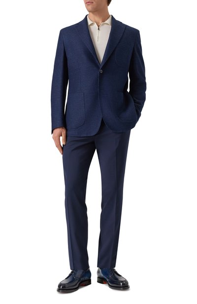 Кожаные дерби colin SANTONI, арт. MCCG18999MD3HVSY, фото 2