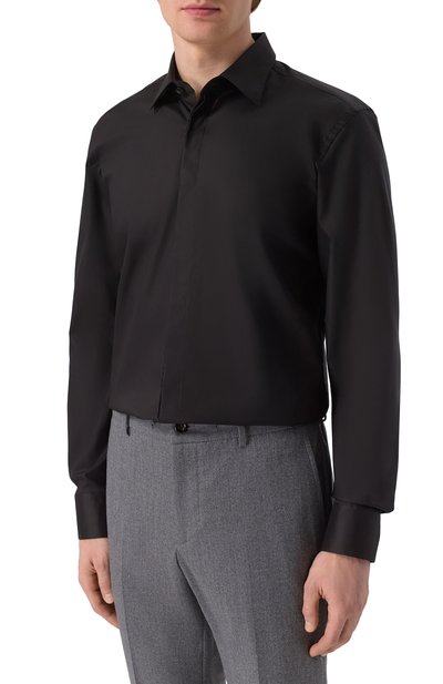 Хлопковая сорочка BOSS, арт. 50550653, фото 3