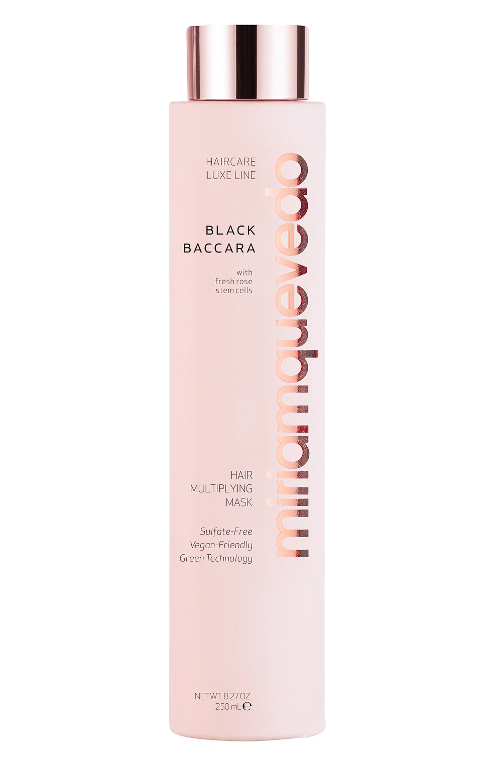 Маска для уплотнения и объема волос с экстрактом розы black baccara (250ml) MIRIAMQUEVEDO, арт. 744, фото 1