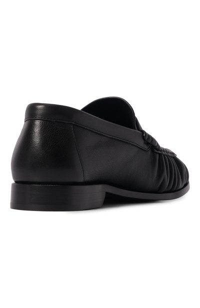 Кожаные пенни-лоферы le loafer SAINT LAURENT черного цвета по цене 137000 руб., арт. 818908/25VAA, фото 5 Кожаные пенни-лоферы le loafer SAINT LAURENT, арт. 818908/25VAA, фото 5