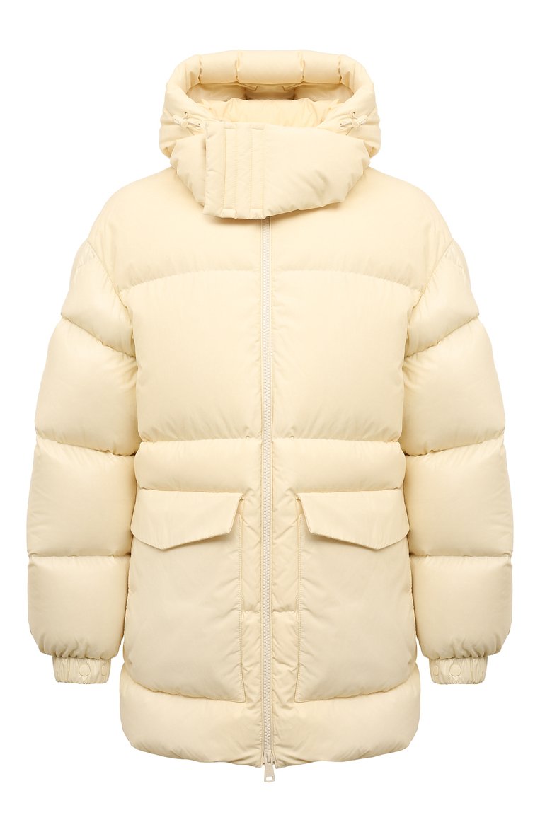 Мужская пуховик 2 moncler 1952 bressay MONCLER GENIUS кремвого цвета, арт. 1A000-25-M2012 | Фото 1 (Рукава: Длинные; Материал сплава: Проставлено; Материал утеплителя: Пух и перо; Материал внешний: Синтетический материал, Хлопок; Длина (верхняя одежда): До середины бедра; Драгоценные камни: Проставлено; Материал подклада: Синтетический материал; Мужское Кросс-КТ: пуховик-короткий; Стили: Кэжуэл)