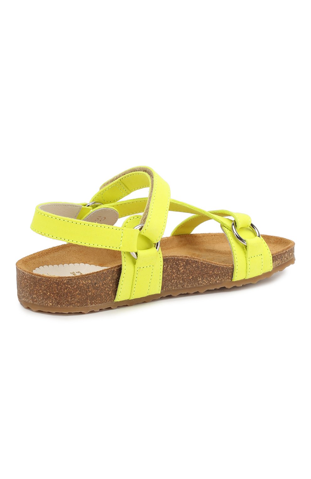 Кожаные сандалии IL GUFO, арт. G568/NABUK FLU0/27-30, фото 3