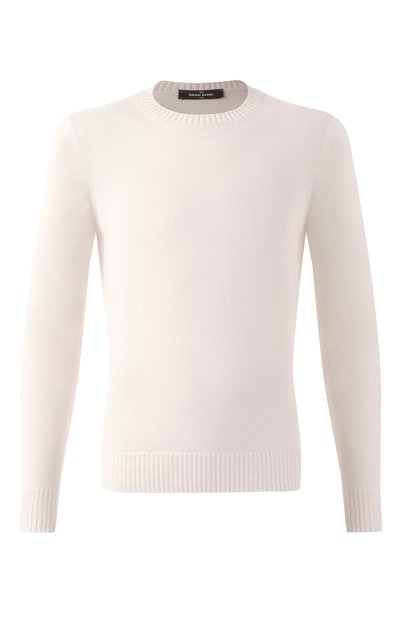 Мужской джемпер из хлопка и кашемира GRAN SASSO, арт. 57167/23216