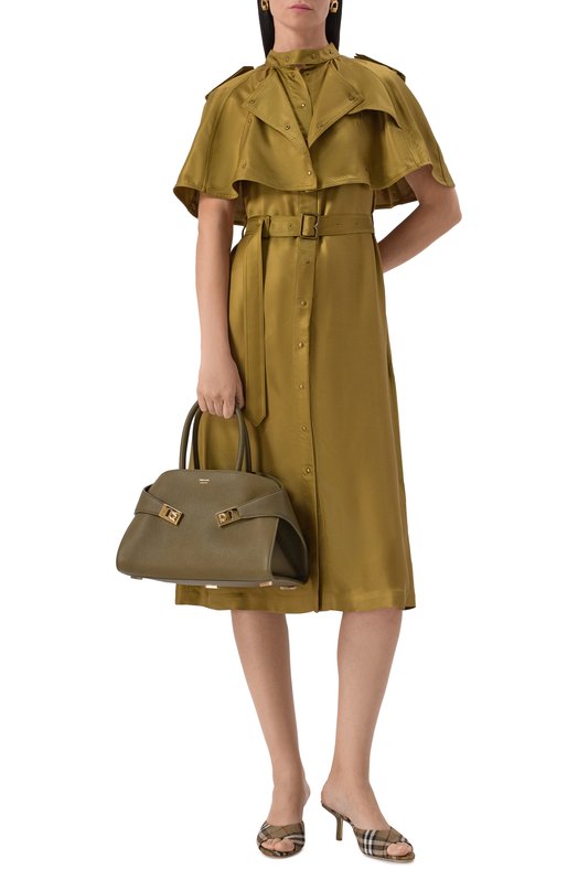 Сумка Hug medium Ferragamo 215608/777524 Хаки  215608/777524 Фото 7