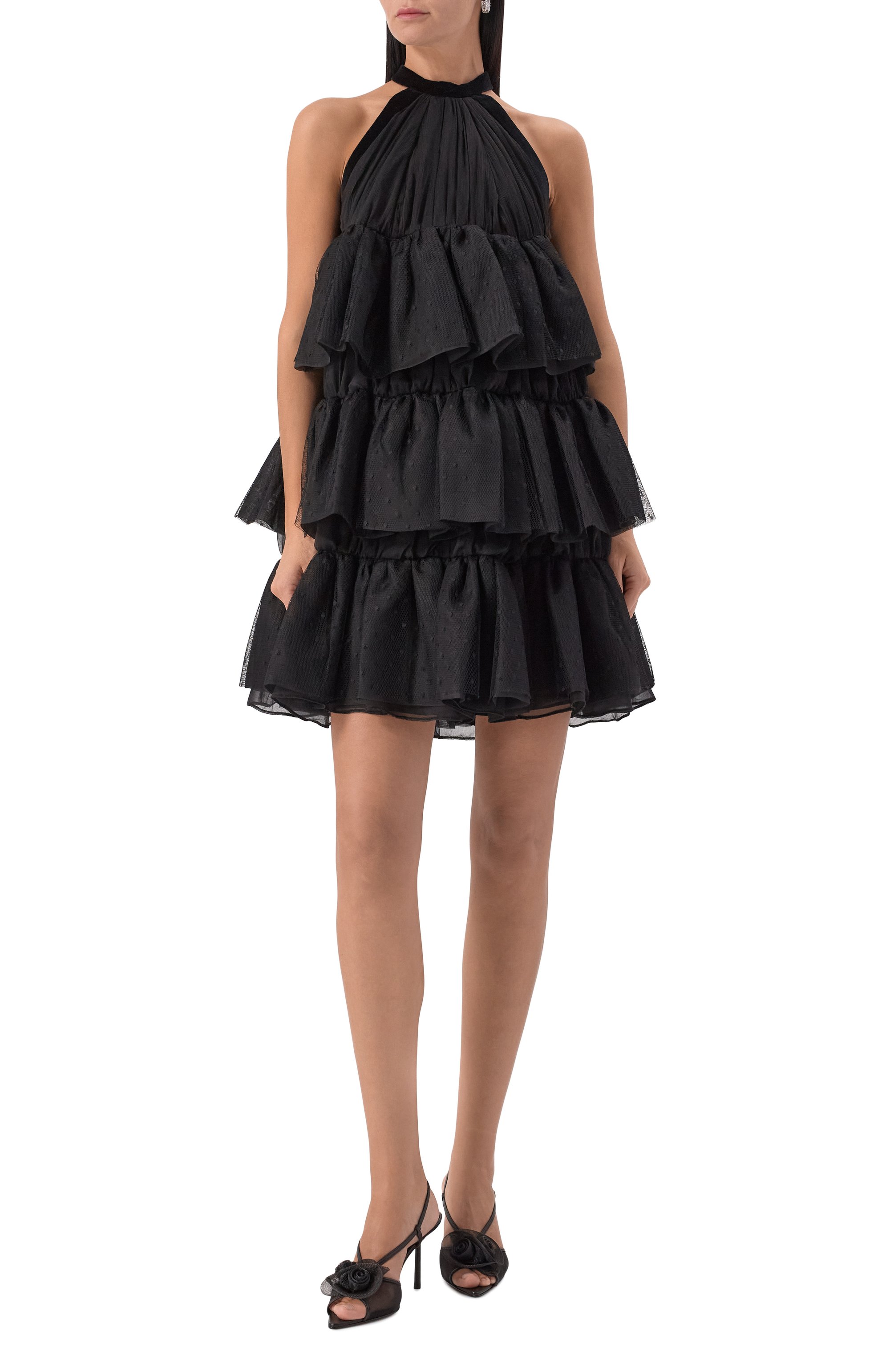 Шелковое платье NINA RICCI, арт. 25ACR0054/SE1400, фото 2