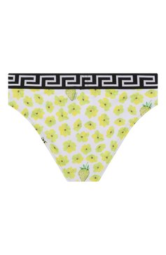 Детского раздельный купальник VERSACE желтого цвета, арт. 1018704/1A13285/8A-14A | Фото 5 (Нос: Не проставлено; Материал внешний: Синтетический материал; Девочки Кросс-КТ: Купальники-пляж; Принт: С принтом; Материал подклада: Синтетический материал; Ростовка одежда: 10 - 11 лет | 140 - 146см, 8 лет | 128 см, 12 лет | 152 см, 16 лет | 164 см)