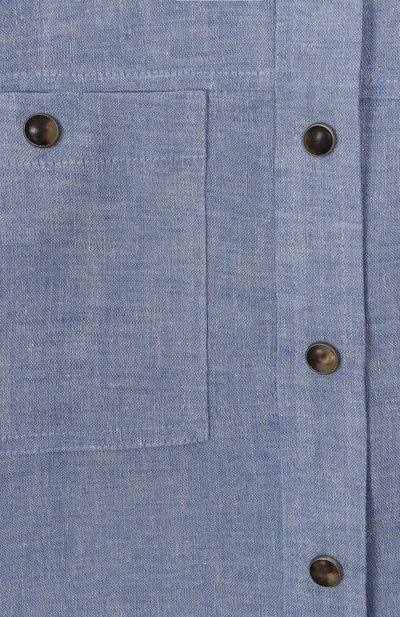 Льняная рубашка BRUNELLO CUCINELLI, арт. BH547S024C, фото 3