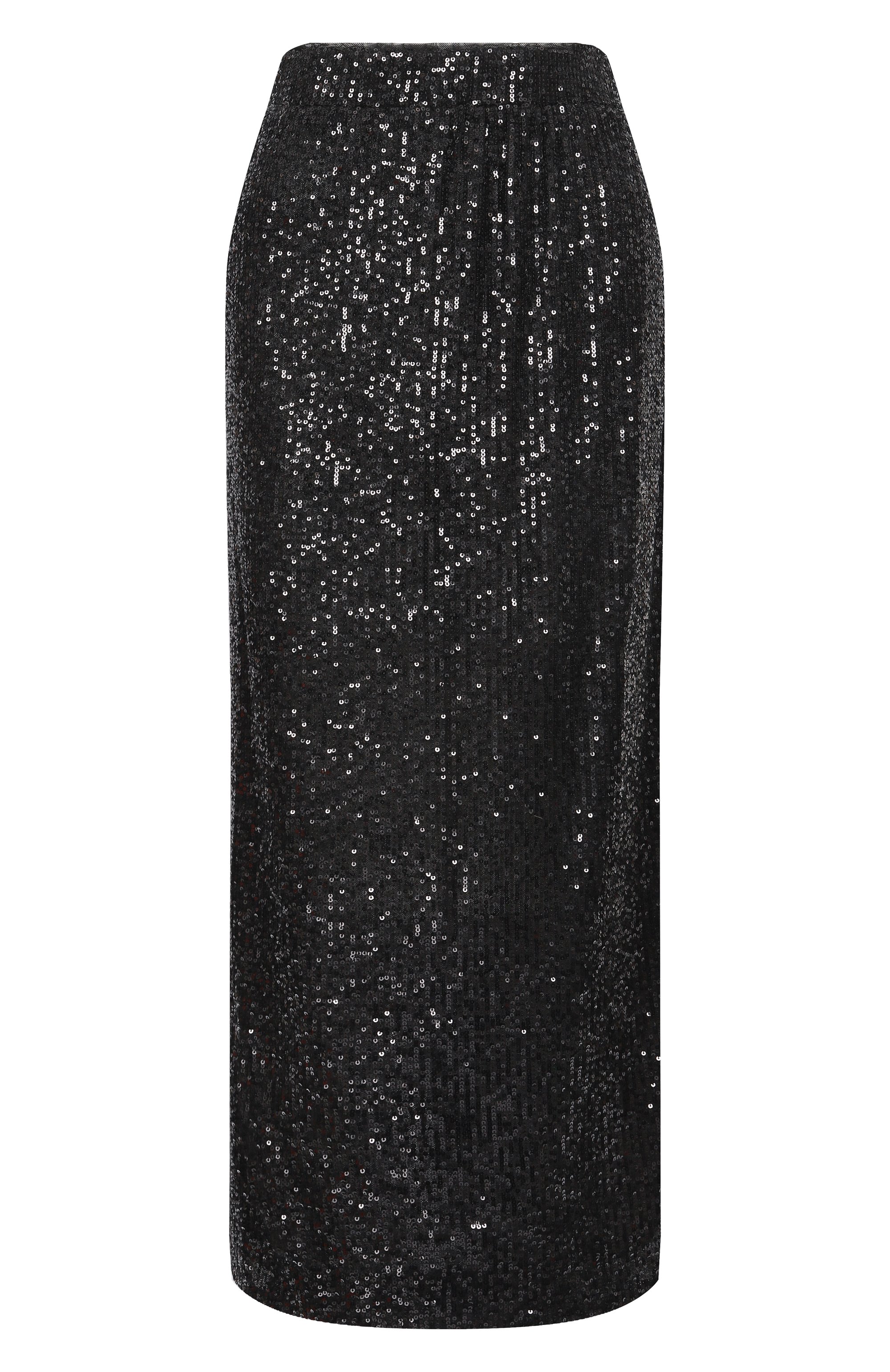 Юбка с отделкой пайетками WEEKEND MAX MARA черного цвета по цене 22050 руб., арт. 0TTELIA, фото 1 Юбка с отделкой пайетками WEEKEND MAX MARA, арт. 0TTELIA, фото 1