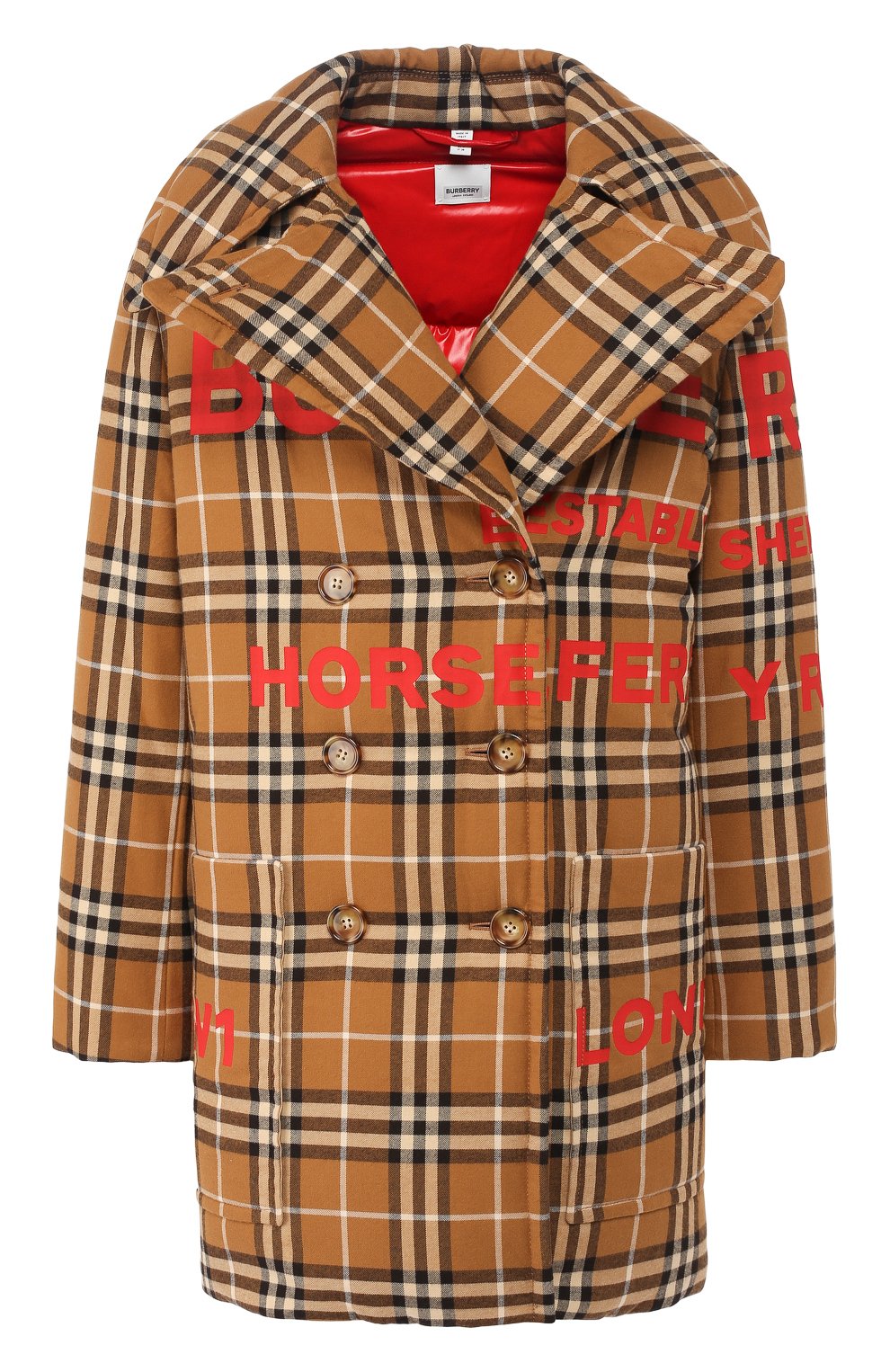 Пуховая куртк а BURBERRY, арт. 4560626, фото 1