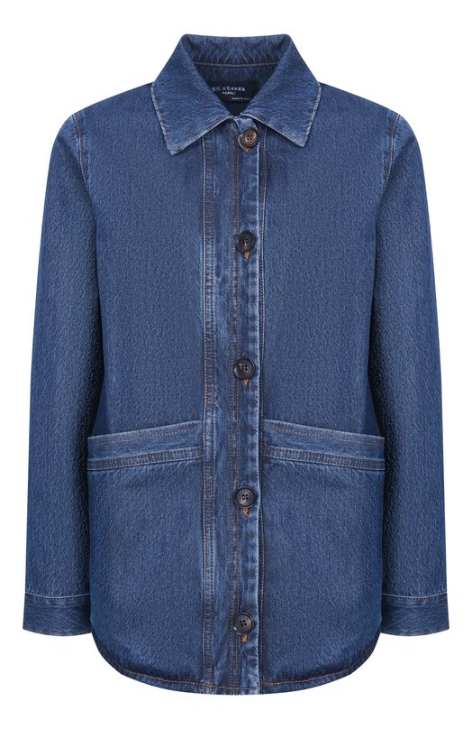 Джинсовая куртка Kiton DJ61405K0926H Синий DJ61405K0926H
