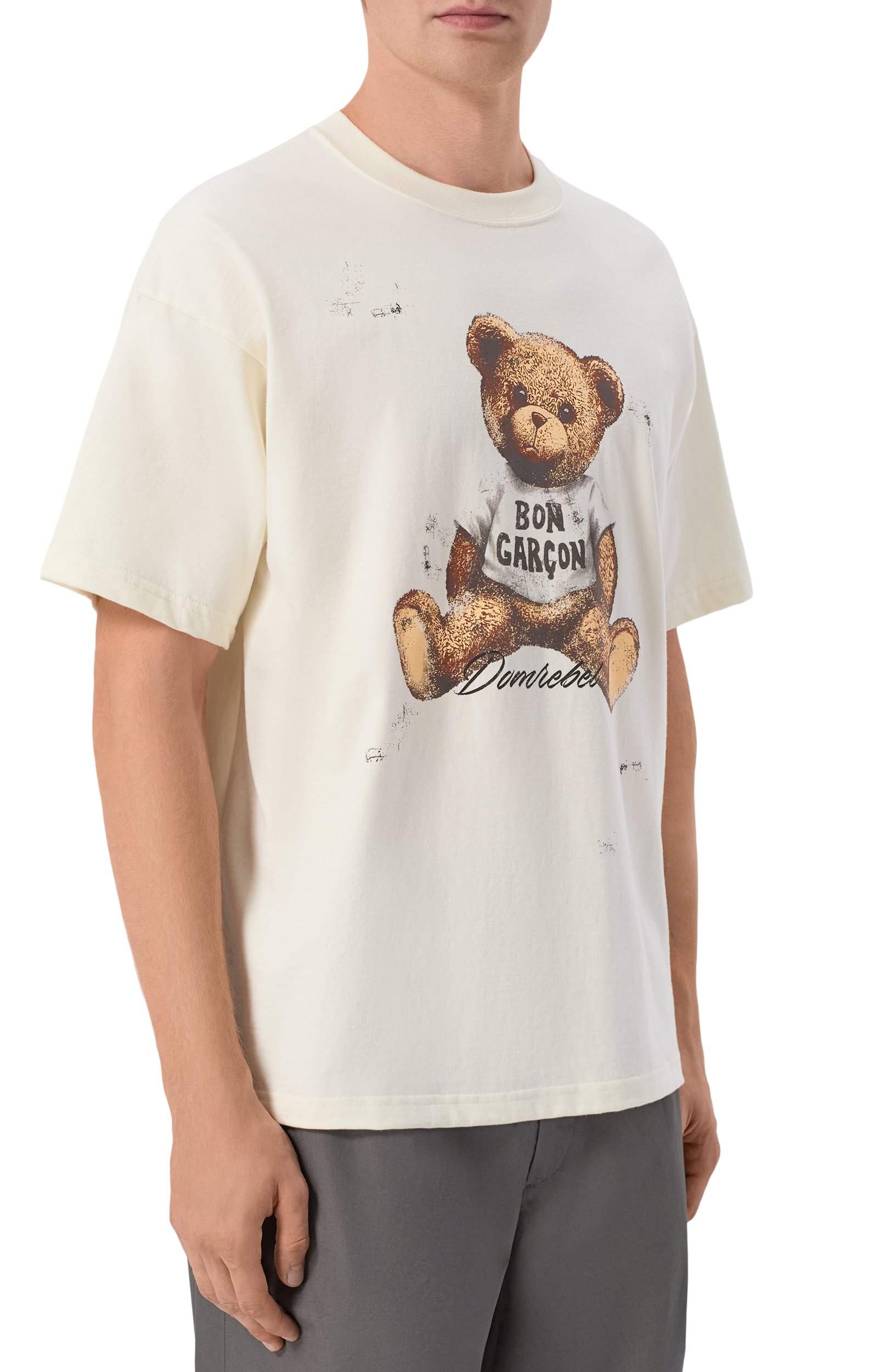 Хлопковая футболка DOMREBEL, арт. M G00D BEAR/T-SHIRT, фото 3