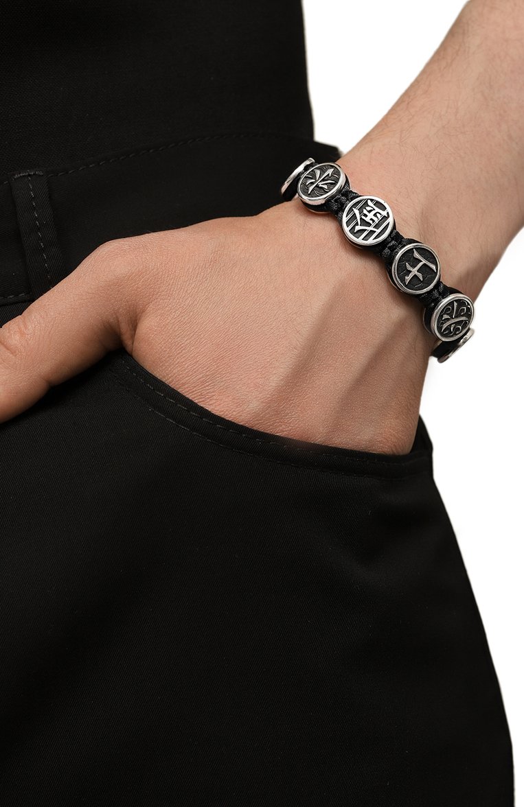 Мужской браслет алхимия успеха GL JEWELRY серебряного цвета, арт. M4701007-S97-01 | Фото 2 (Материал: Серебро; Нос: Не проставлено; Региональные ограничения белый список (Axapta Mercury): Не проставлено)