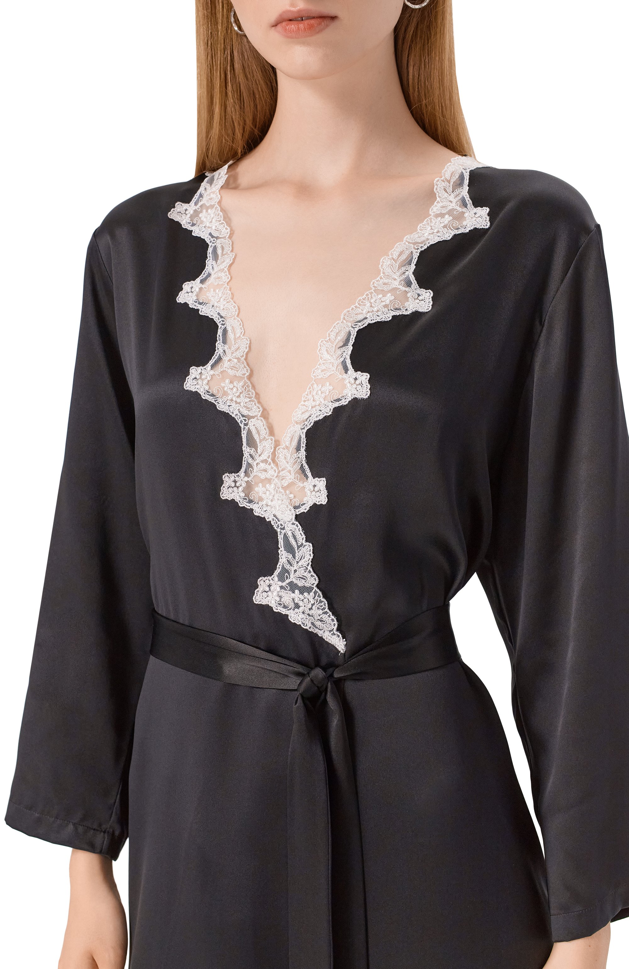 Шелковый халат EVA B.BITZER, арт. 29314463, фото 5