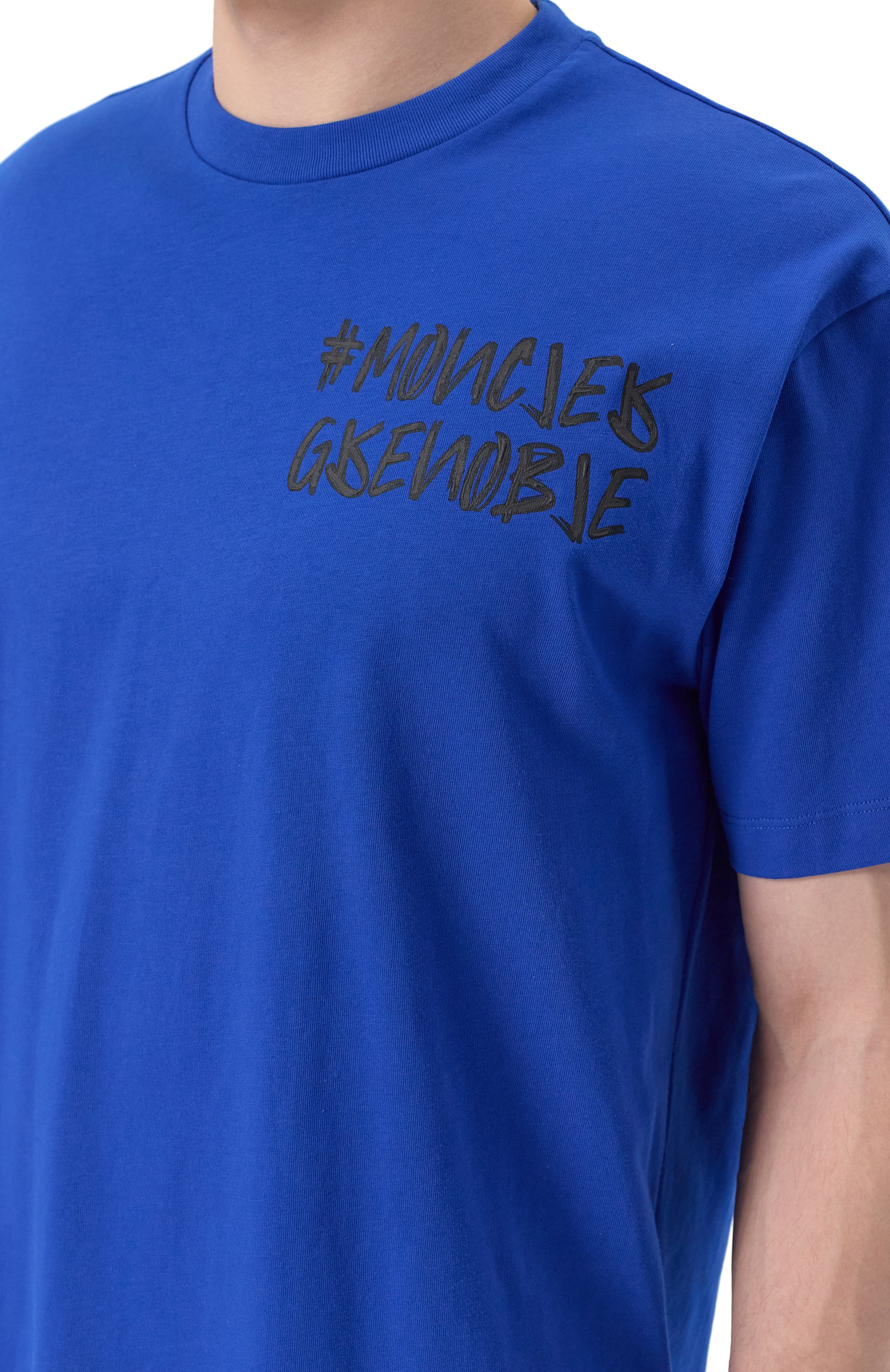 Хлопковая футболка MONCLER GRENOBLE, арт. 8C00001/8390T/749, фото 5