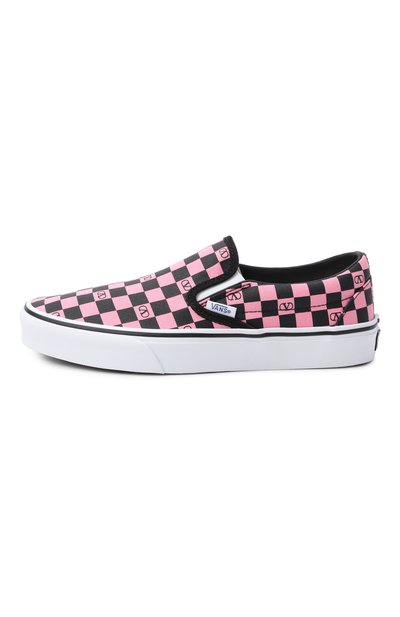 Текстильные слипоны valentino x vans VALENTINO, арт. 8W2S0NY9/HPK, фото 4