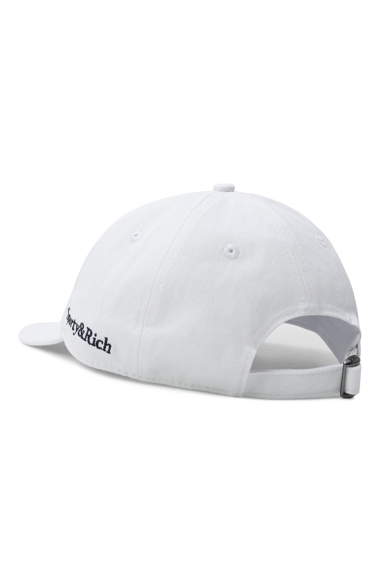 Хлопковая бейсболка SPORTY AND RICH, арт. AC040620241WH01, фото 1