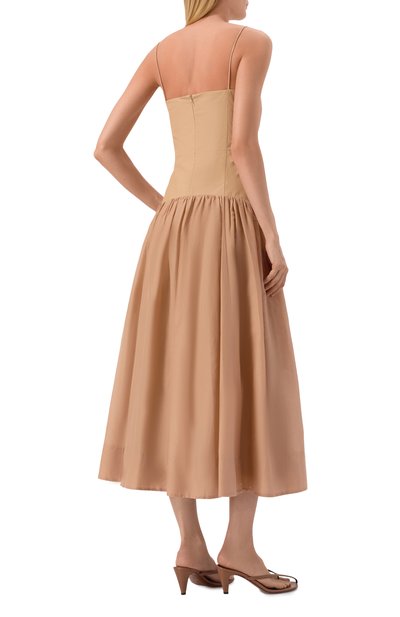 Платье из хлопка и шелка 12 STOREEZ, арт. 137522, фото 3