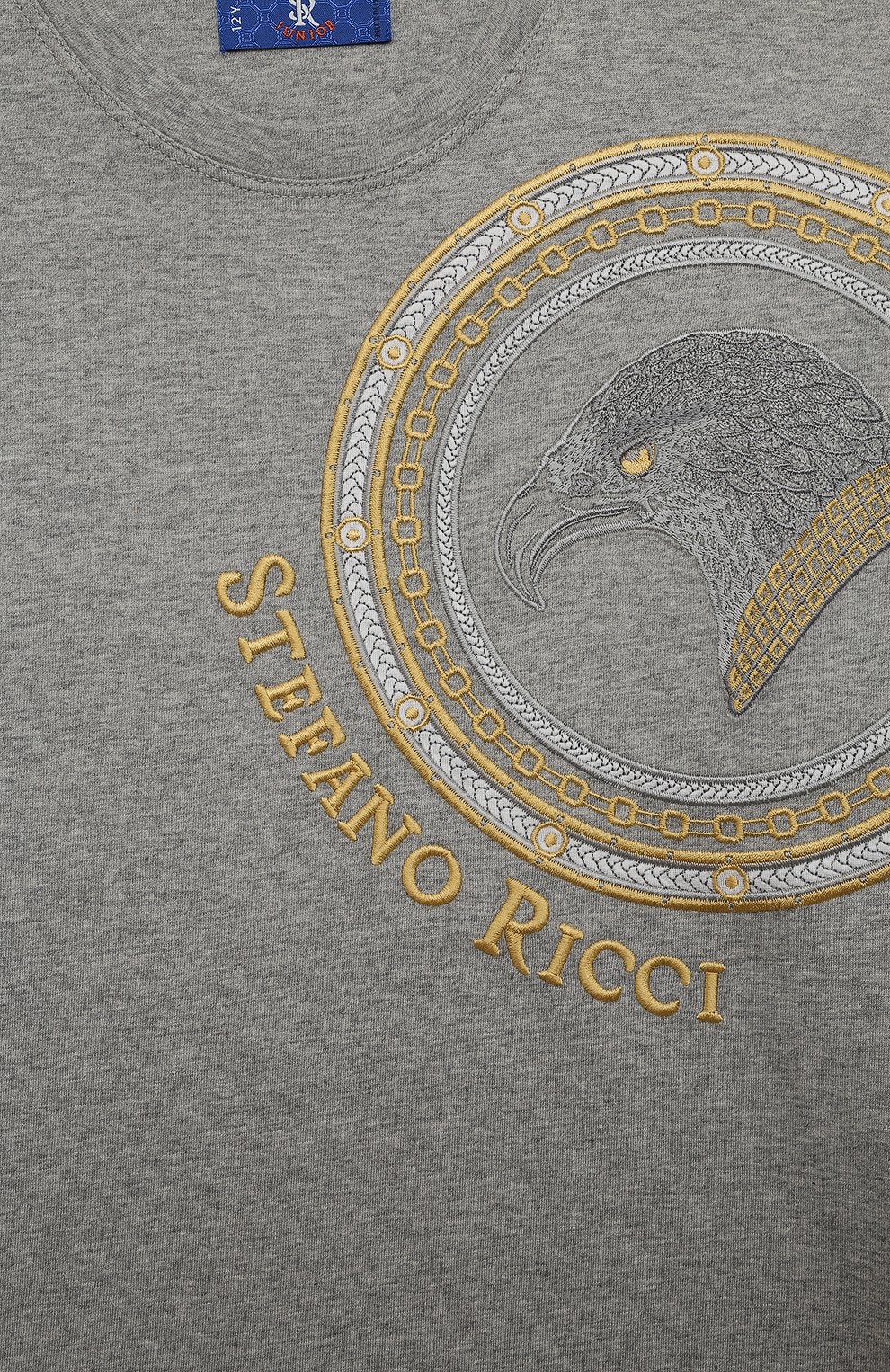 Хлопковая футболка STEFANO RICCI JUNIOR, арт. YNH3100820/803C0, фото 3